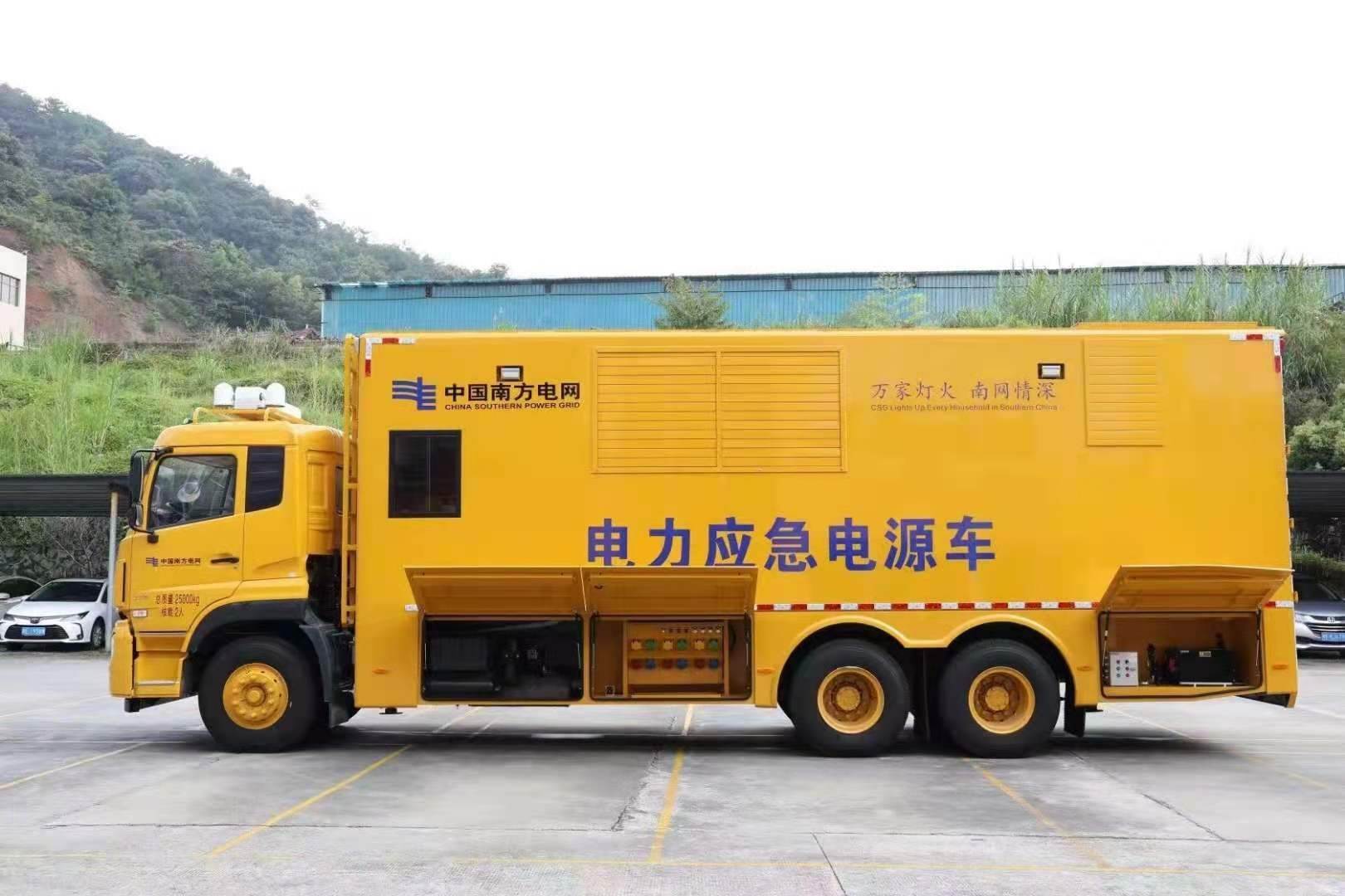 灵宝安康大型柴油发电机发电车UPS电源出租租赁